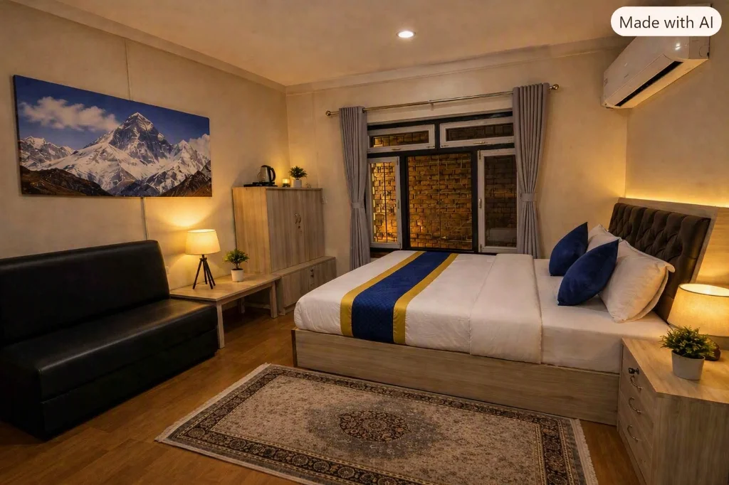 Deluxe Room - Hotel Sherpa Soul Thamel Kathmandu